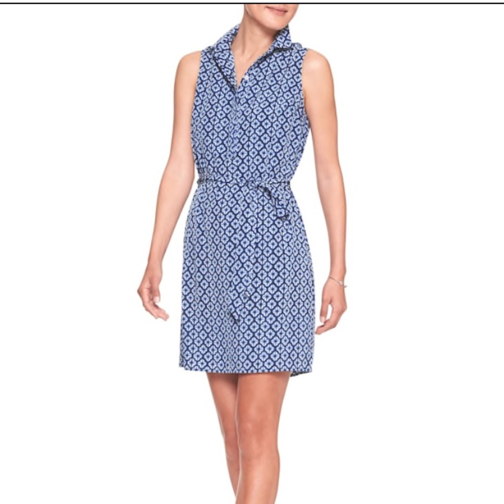 NWOT banana republic shirt dress